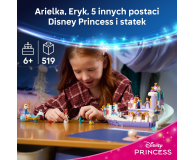 LEGO DISNEY 43299 Królewska łódź weselna Arielki - 1529815 - zdjęcie 4